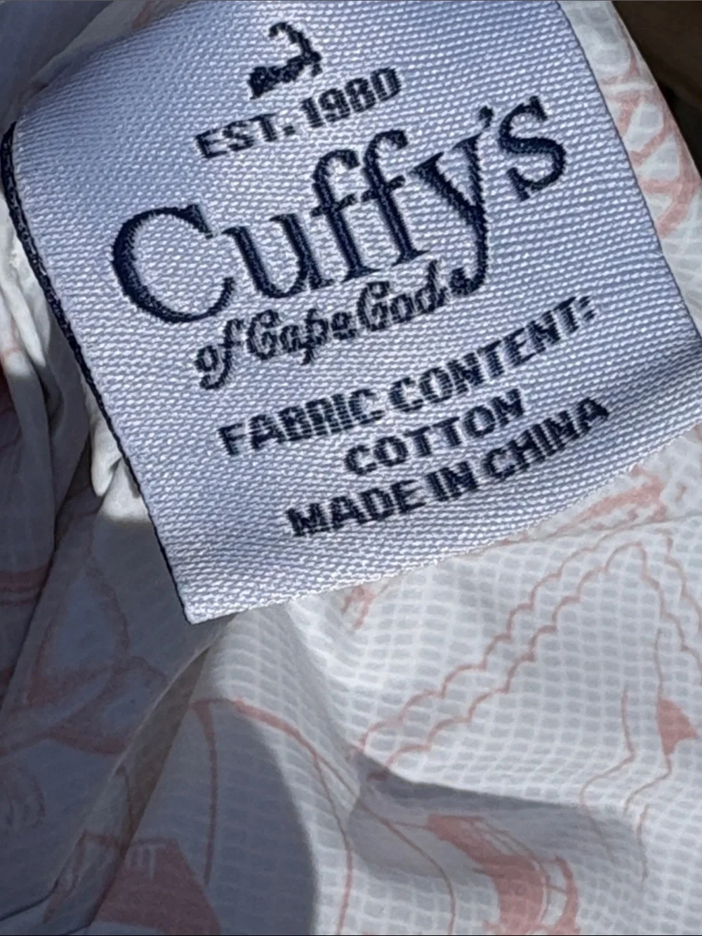 Cuffy’s Cape Cod large insulated pink stripe tote. NWT!